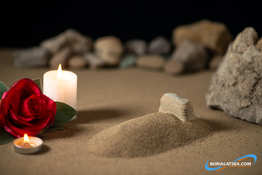Full Body Burial at Sea in San Pedro, Long Beach, and Catalina Island