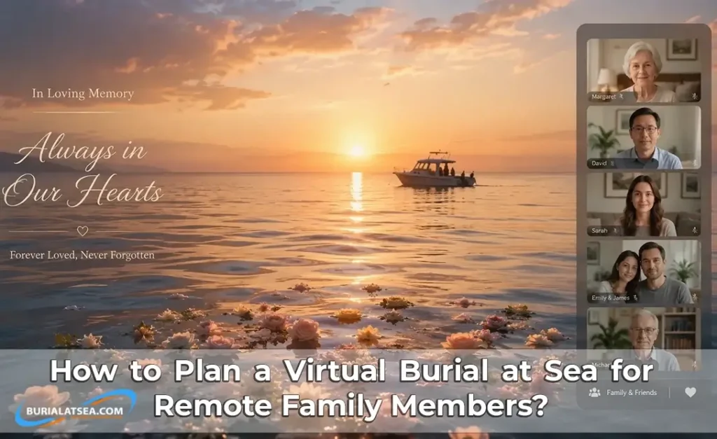 How to Plan a Virtual Burial at Sea for Remote Family Members? 