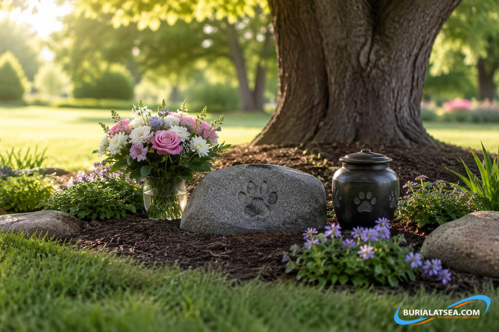 Can You Be Buried With Your Pet’s Ashes