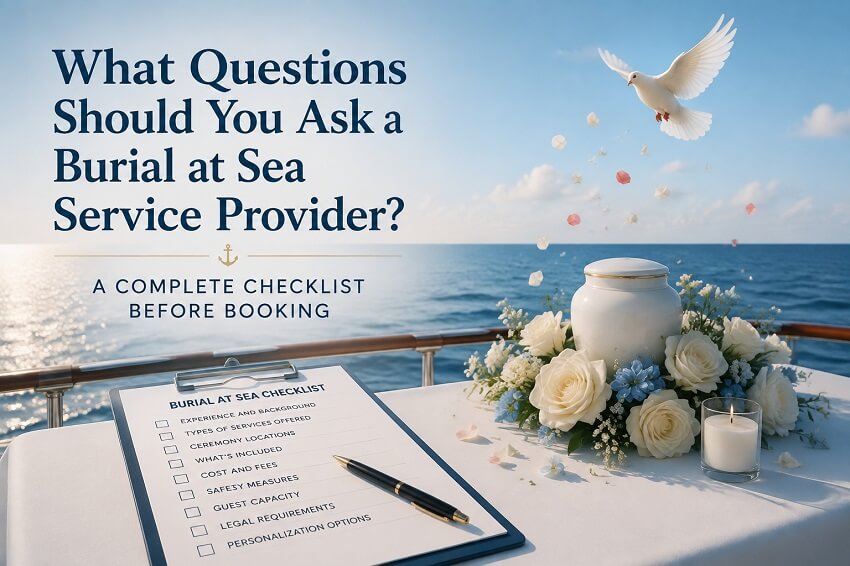 What Questions Should You Ask a Burial at Sea Service Provider?